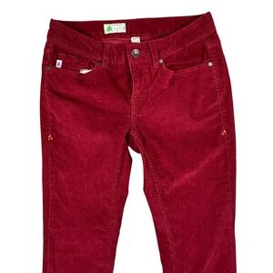 Stio Womens Rivet Corduroy Pants Red Slim Fit Size 4R Hike